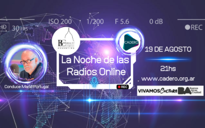 Festejos por el 19 de agosto: se celebra la 3º edición de la Jornada Magistral de Radio y #LaNochedelasRadiosOnline en todo el país.